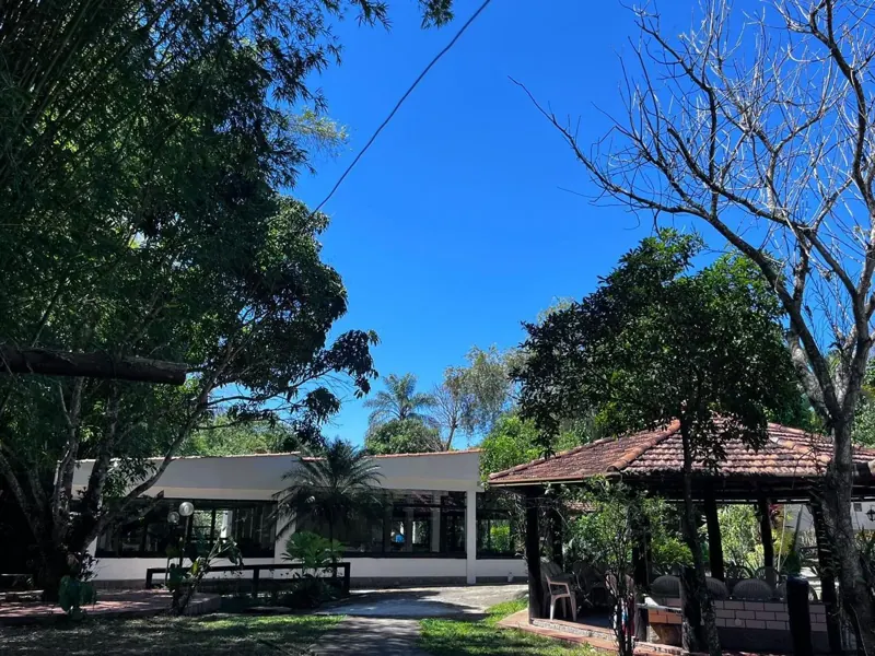 Área externa da unidade Levy Gasparian do Grupo Triunfo, clínica de saúde mental e dependência química