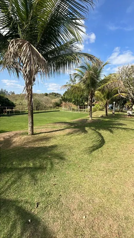 Área verde da unidade Piraí do Grupo Triunfo, clínica de saúde mental e dependência química