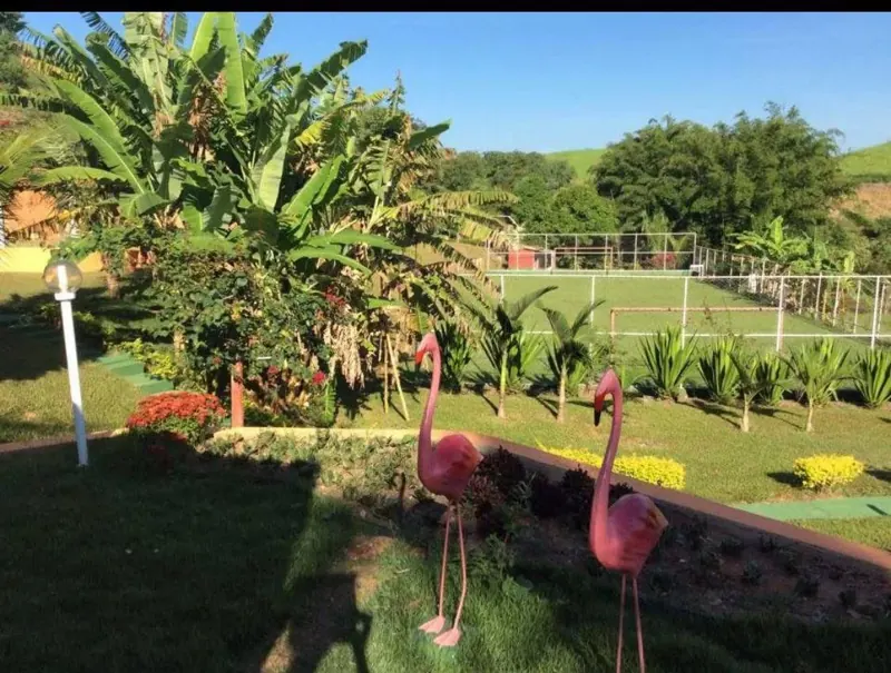 Jardins da unidade Piraí do Grupo Triunfo, clínica de saúde mental e dependência química