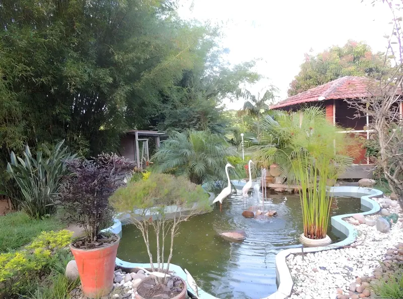 Lago da unidade Piraí do Grupo Triunfo, clínica de saúde mental e dependência química