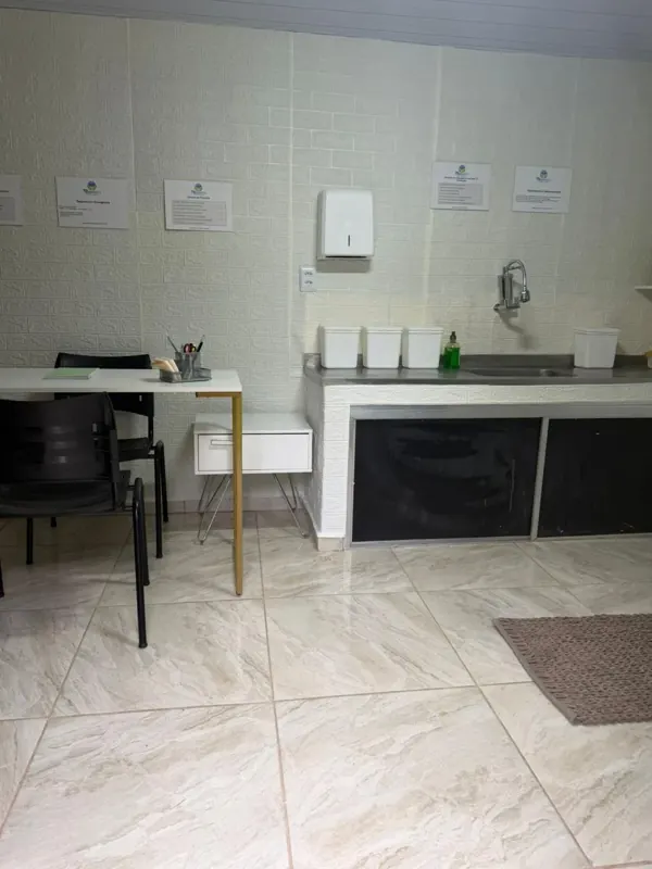 Posto de enfermagem da unidade Piraí do Grupo Triunfo, clínica de saúde mental e dependência química