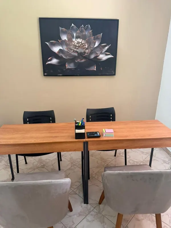 Sala de atendimento da unidade Piraí do Grupo Triunfo, clínica de saúde mental e dependência química