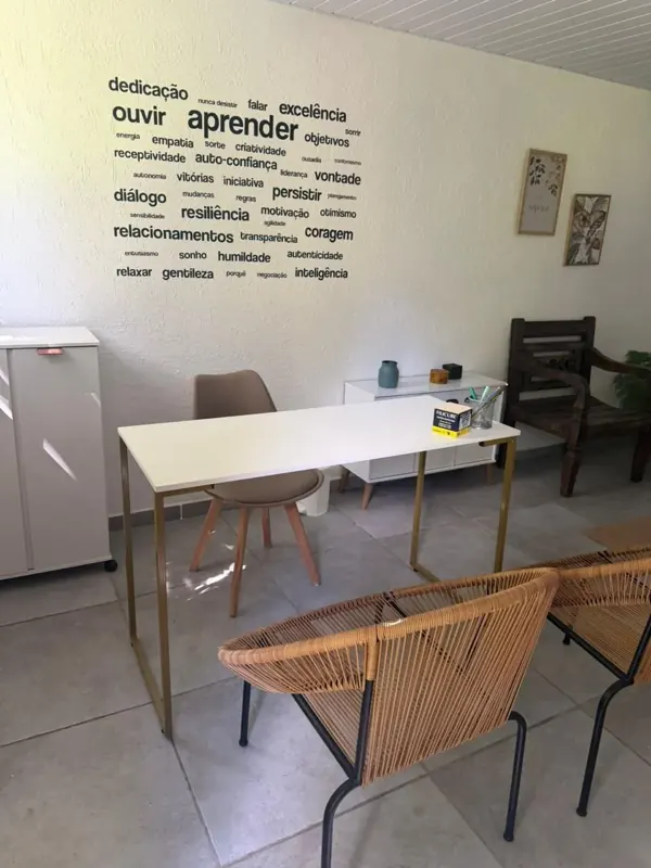 Sala de atendimento da unidade Piraí do Grupo Triunfo, clínica de saúde mental e dependência química